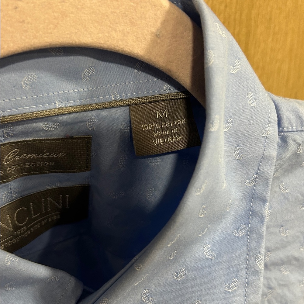 Daniel Cremieux Light Blue Casual Button Down Shirt - Picture 3 of 3